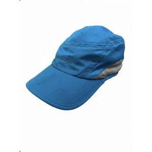 Patagonia Patch Logo Adjustable SnapBack Hat Blue/Gray Re-Enforced Brim Function